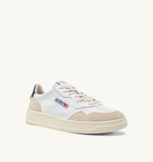 MEDALIST LOW WHT/BLUE