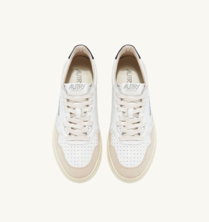 MEDALIST LOW WHT/BLUE