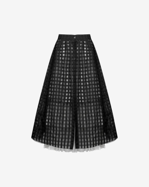 SKIRT CONDAY BLACK ECRU