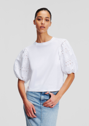 LACE T-SHIRT WHITE