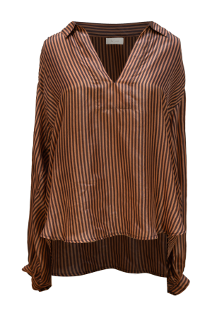 BLOUSE HOR TERRE/CHOCOLAT