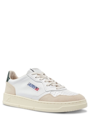 MEDALIST LOW LEAT/SUEDE WHT/