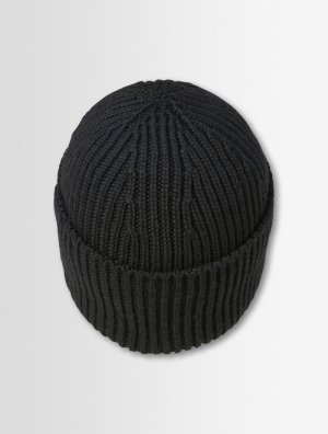 KNIT BEANIE 01000/BLACK