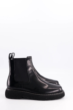 ELMET CUIR GLACE NOIR