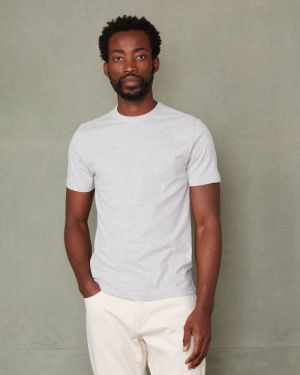 CNECK HEATHER GREY
