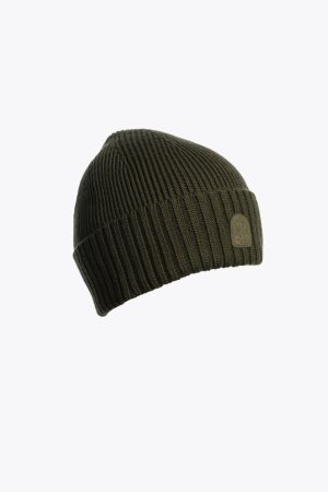 PLAIN BEANIE 0117/DEEP MOSS