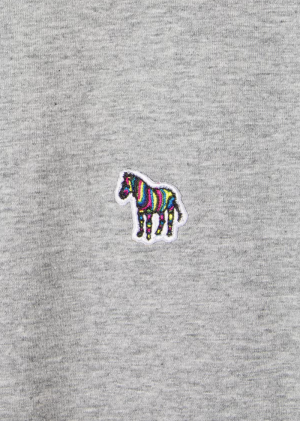T-SHIRT ZEBRA 72/GRIS