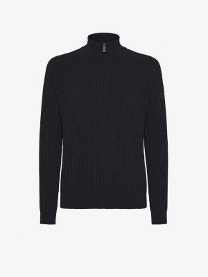 VELVET RAVE FULL ZIP KNIT 10 BLACK