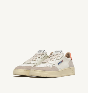 LEAT/SUEDE WHT/